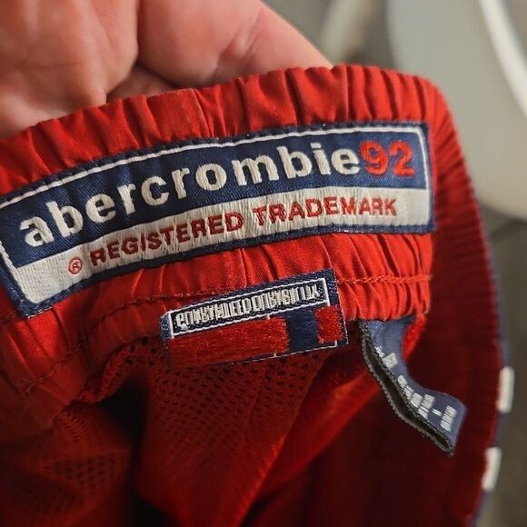 Vintage Abercrombie Athletic Pants Boys Size Medium - Picture 8 of 9